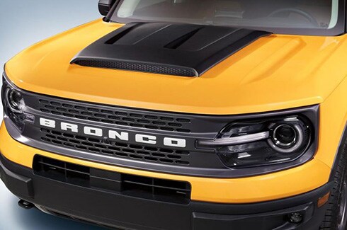 Descubre Accesorios Ford Bronco en CA, Cubierta para Capó Air design Negro Mate